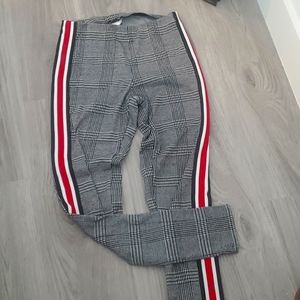 Express Stretch high-waisted pants.